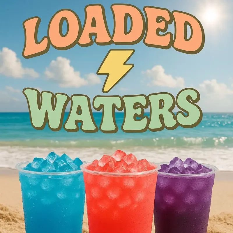 Loaded Water-Viral – Single Packet | 32Oz Sugar Free Caffeinated Flavored Powder Beverage Mix | Made in USA | Easy to Mix